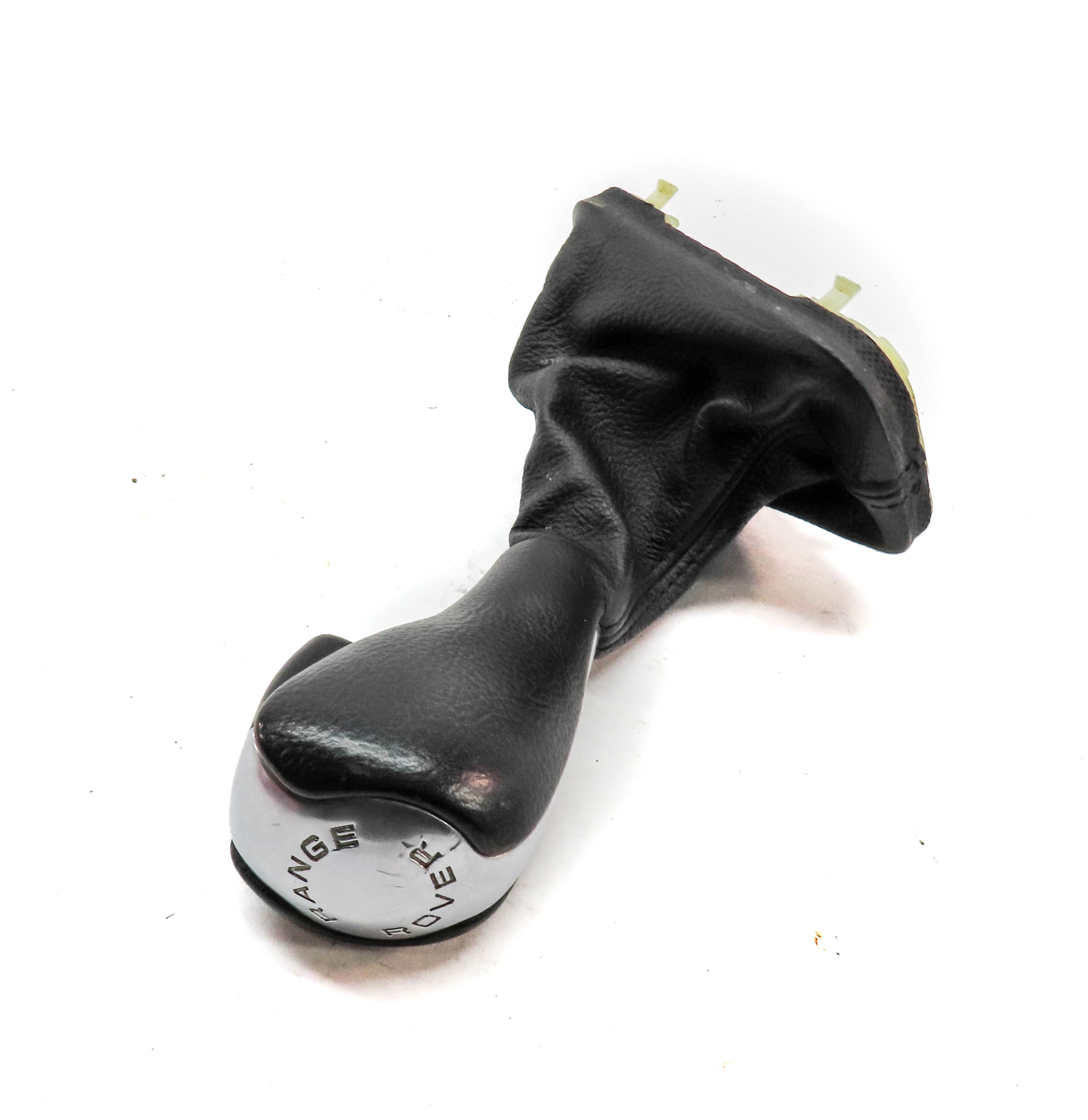 2010 RANGE ROVER (L322) TRANSMISSION GEAR SHIFTER SHIFT HANDLE w/ LEATHER BOOT. — exact item pictured